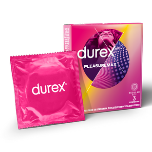 Презервативи Durex® Pleasuremax