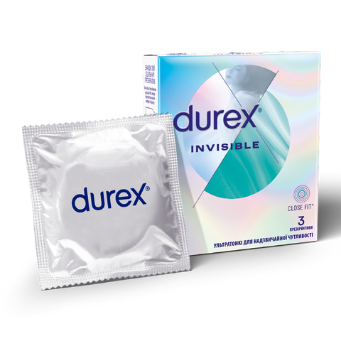Презервативи Durex® Invisible